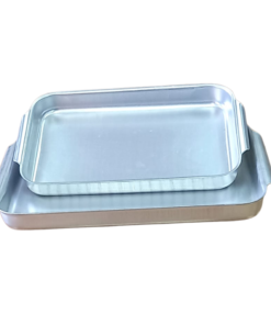 bakewell pan with 2 fixed handles - 732 series