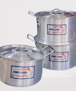604csetho5kn  604 chrome hi casserole set of 6pcs/carton