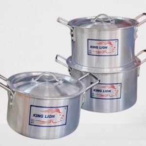 604csetho5kn  604 chrome hi casserole set of 6pcs/carton