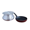 eve 1 combo:905l/20 light medium height round pot size 22 cm with lid+ new non stick frypan with new bakelite handle size 24cm