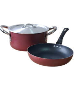 chrissy 1 casserole with ss handle size 24 non stick frypan with new bakelite handle size 24cm